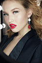 Jewelry lookbook for Oksana Sharapova : model: Innamake-up: Nasty Strelnikova