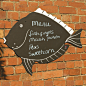 Animal Chalkboards : This very special range of chalkboards have been manufactured under a Fairtrade agreement and are handmade in Kenya.