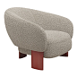 Nina Boucle Armchair - Main view