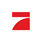 Pro7 Logo _ Real Company _ Number, Number 7 Logo