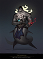 Beneath The Waves - Character / Creature Design, Esther Smisdom : So this is my submission for the Beneath The Waves Challenge. It has been quite a journey! I loved working on it and learned a great deal. 

You can find the submission with more info over 