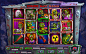 "Zombi" slot game, Uliana Goncharova : "Zombi" slot game by Uliana Goncharova on ArtStation.