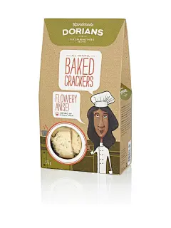 有趣的插画:Dorians饼干牛皮纸环保包装设计