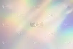 模糊的彩虹光折射纹理的白色墙壁