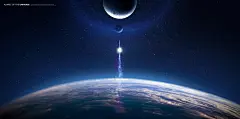 图片[11]-创意宇宙黑洞星球星空太空航天海报展板背景PSD设计设计素材模板-爱设计爱分享c