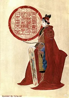 日本女插画家 皇名月（Natsuki Sumeragi ） 的中国古风插画情结 画风细腻动人，古典雅致，颇具中国白描、工笔的韵味。尤擅长取材于历史典故创作绘画作品。她手中诞生的人物古朴有度而浪漫飘逸，好似从不沾尘世烦扰。