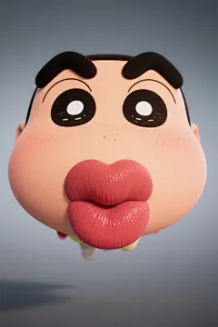 蜡笔小新索吻 (3)