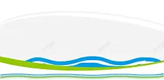 波浪边框 页面网页 平面电商 创意素材