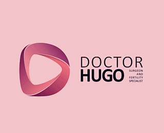 Doctor Hugo医生品牌logo设...