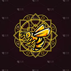 蜜蜂,矢量,曼荼罗,背景,衣服,t恤,商务,运动,晒衣绳,现代