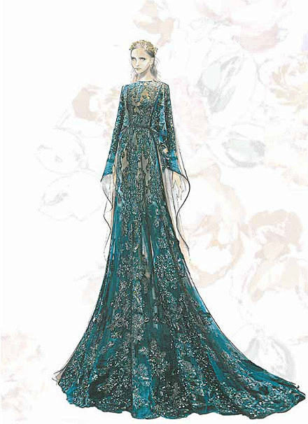 Elie Saab 2015 秋冬高级订...