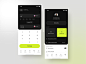 Exchange & Settings - Bankito ' banking mobile app by Dominik Tyka on Dribbble