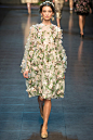 Dolce &#;038 Gabbana  Slideshow on Style.com : DGABBANA S2014RTW fashion runway show pictures of complete collections