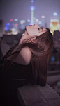 美女侧脸