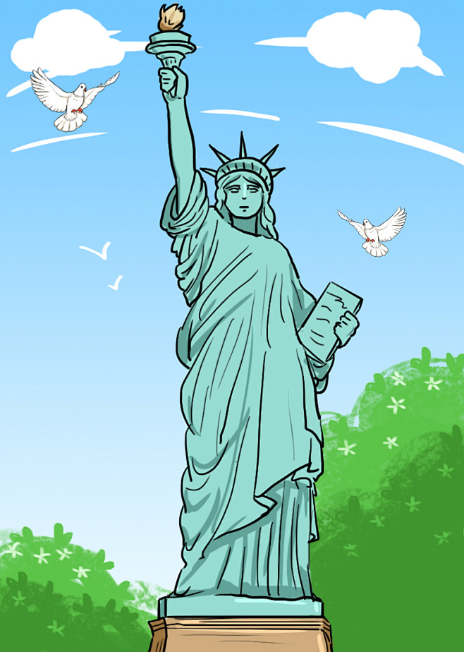 自由女神像