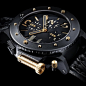 U-BOAT U-42 Chrono Gold***