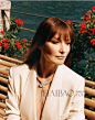 卡拉·布吕尼 (Carla Bruni) 演绎《Vogue》法国版2014年9月刊杂志大片