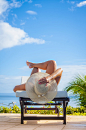 Hispanic woman sunbathing outdoors by Gable Denims on 500px
