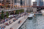 Chicago Riverwalk : Recasting an industrial and underutilized waterfront into a bustling urban destination through a feat of design and engineering