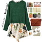 #Sheinside #shein #sheinside

http://www.shein.com/Green-Long-Sleeve-Loose-Knit-Sweater-p-185802-cat-1734.html?utm_source=polyvore&utm_medium=contest&url_from=SKU:sweater140928101