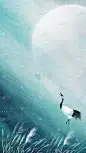 白露系列通用抽象白露背景素材