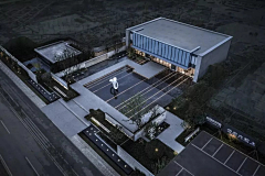专业甲方采集到示范区前场