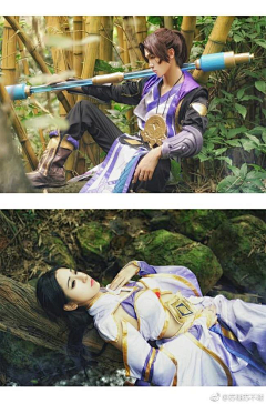 柠檬～雨歇采集到王者荣耀cosplay