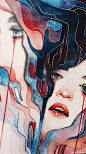 水彩插画
