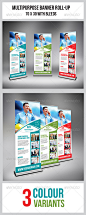  Multipurpose Business Roll-Up - Signage Print Templates