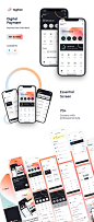 Tagihan Payment Point Online Bank App - Figma Resources : Tagihan is payment point online bank app which provides bill products likes Pulse, Electricity, Internet, Water, WiF, etc. 

Gradient assets:
https://www.freepik.com/free-vector/aesthetic-pastel-gr