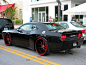 Incredible Black Dodge Challenger Muscle Car #2 - Old School Mixes with the New School 