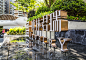 沙井柏林君瑞 展示区 现代 logo水景  景观设计（SED新西林景观国际，受邀加入ASLA协会，拥有风景园林工程设计专项甲级，业务范围：酒店及度假设计、特色产业环境、商业地产设计、住宅及社区设计、城市概念规划、市政基础设施设计) 