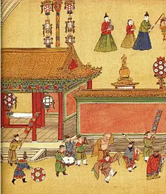 明宪宗元宵行乐图卷（一）