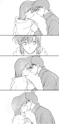 名侦探柯南  新兰  工藤新一  毛利兰  @文神原