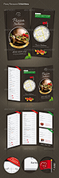 Pizza / Restaurant Menu - Food Menus Print Templates