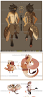 220张欧美兽人插画图片大师绘画参考人物角色野兽怪物狼人鸟人-淘宝网