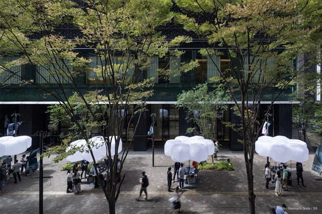漂浮的“米粒” ，日本街头艺术装置 / ...