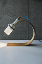 Quercus : Quercus is designed to be a sustainable stylish and functional desk lamp for the young professional.The lamp is made using sustainable techniques and materials.The wood is reclaimed off-cuts of seasoned white oak sourced locally (within 10 miles