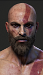 Young Kratos, Chen Wang : (〃'▽'〃) Young Kratos，Realtime Render  in Toolbag3，I hope U like