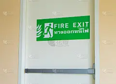 消防出口标志用泰国语书写