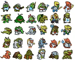 Game projects (updated) : Randomly selected works for 2011 to the present.