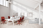 Herman Miller Cosm Renderings : Environmental and studio renderings of Herman Miller's new office chair 'Cosm'