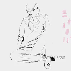 【图】柔软时光里的时尚印象！Judith van den Hoek插画作品赏，酣畅线条×淡淡色彩，呈现简洁Chic轮廓_第5页_插画_海报时尚网