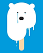 #中国年轻设计师创业大赛# 一组保护北极熊的创意海报设计，愿你被世界温柔对待。

来自：greenpeace ​​​​
