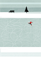 Alessandro Gottardo（aka Shout） 静谧 清新 插画（三） #采集大赛#