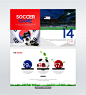 2018世界杯 奖牌 足球 赛事宣传 网页 web设计模板 PSD源文件 tit251t0161w1 UI设计 网页设计