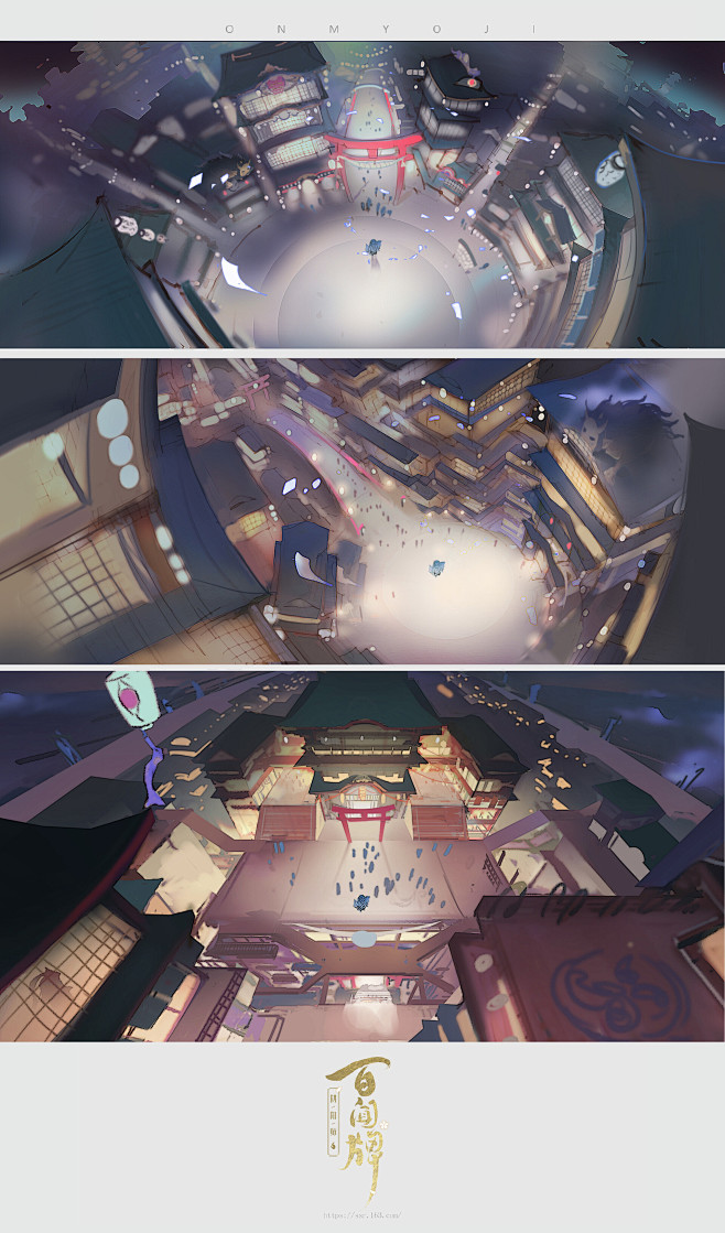 {游戏系列}网易 阴阳师（场景，角色，UI）