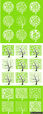 logo/VI模板 矢量绿色植物元素 创意绿色树苗矢量素材 精美矢量小树 创意树元素logo 创意树标志设计 狼牙创意网_设计灵感图库_创意素材 - 狼牙网 #素材# #网页# #经典# #包装# #字体# #Logo#