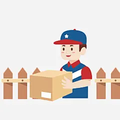 矢量快递员_新图网 https://www.ixintu.com