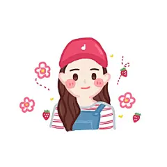 手绘头像可爱q版定制微信抖音情侣漫画真人照片转手绘原创-淘宝网